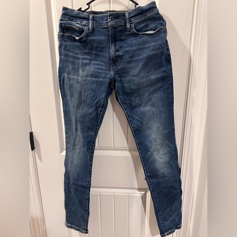 Lucky Brand Indigo Denim Pants 411 Athletic Taper 29x32